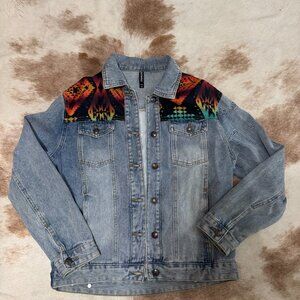 Aztec Jean Jacket